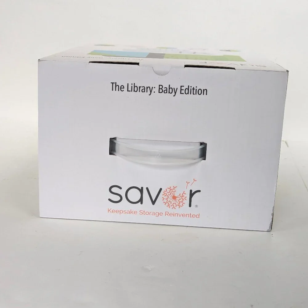 SAVOR The Library: Baby Edition. Khaki, Grey, White - Unisex- NEW IN BOX